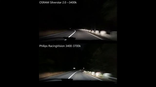 OSRAM Silverstar 2.0 vs Philips RacingVision смотреть онлайн