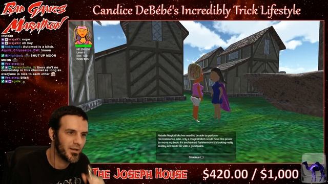 Bad Games Marathon #47: Candice DeBébé's Incredibly Trick Lifestyle смотреть онлайн