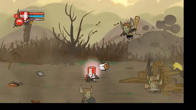 Castle Crashers #1 Первый Босс