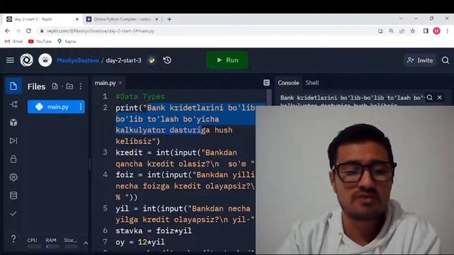 2.9 Python dasturlash tili | 100 kunlik challengning 2-kuni natijalari (XULOSA) смотреть онлайн