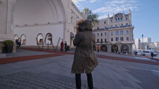 Зимняя парка с мехом лисы смотреть онлайн
