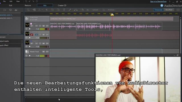 CyberLink AudioDirector 6 | Umfassendes Studio für Audio-Bearbeitung смотреть онлайн