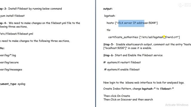 ELK Stack Tutorial -3 -Install and Configure Filebeat on Client Machine To Send Log To ELK Server смотреть онлайн
