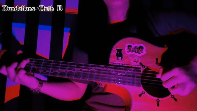 dandelions cover- ruth b (fingerstyle guitar cover) смотреть онлайн