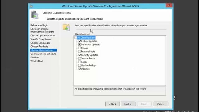 How to Install and Configure WSUS Server in Windows 2012 смотреть онлайн