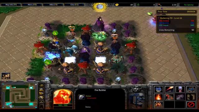 Warcraft3 - Burbenog TD 2.39 смотреть онлайн