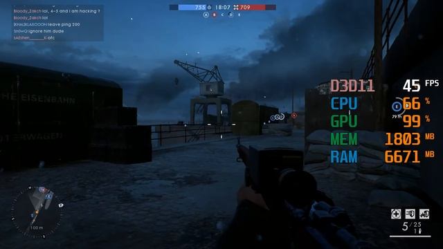 GeForce GT 1030 -- AMD FX-8320 -- Battlefield 1 FPS Test Zeebrugge Low смотреть онлайн