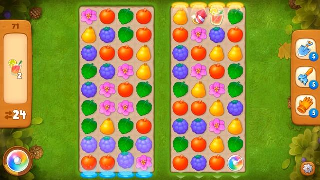 Gardenscapes - A Matching Puzzle Garden Gameplay Walkthrough Day 14 Complete（New Update）
