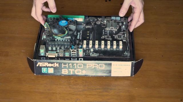 Материнская плата ASRock H110 PRO BTC+ брать или нет? смотреть онлайн