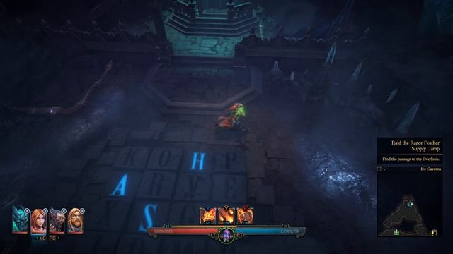 Shadows: Awakening - Ice Caverns Letter Puzzle Solution смотреть онлайн