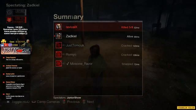 ВПЕРВЫЕ СБЕЖАЛ НА ТАЧКЕ! - Friday the 13th: The Game [Запись стрим] смотреть онлайн