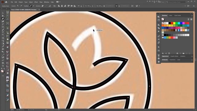 How to trace any logo with PEN TOOL 2023 смотреть онлайн