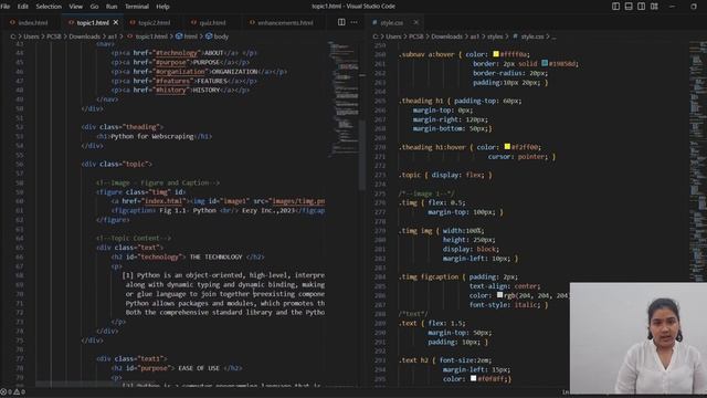 Glimpse behind the lens : Creation of our website смотреть онлайн