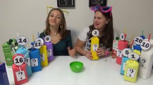 JUICE CHALLENGE СОК ЧЕЛЛЕНДЖ "Угадай вкус сока") Инна и Люда Перезагрузка