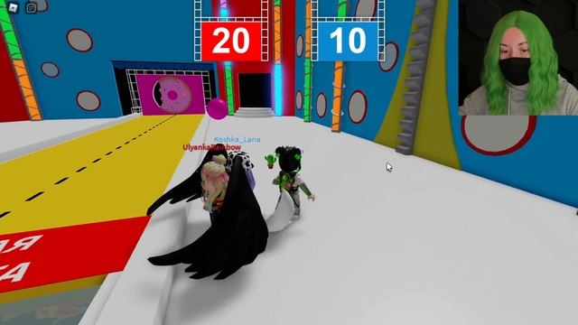 КАК ПРОЙТИ СКВОЗЬ СТЕНУ? НЕ ЯСНО.. Roblox Hole in the Wall смотреть онлайн