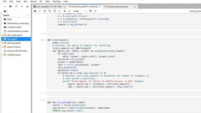 Distributed Pytorch using Horovod part-4 смотреть онлайн