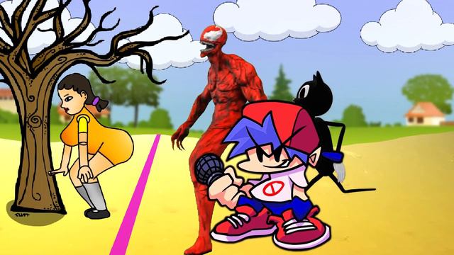 Squid game this pose / Among Us / FNF Boyfriend / Hello Neighbor / Carnage / Cartoon Cat смотреть онлайн