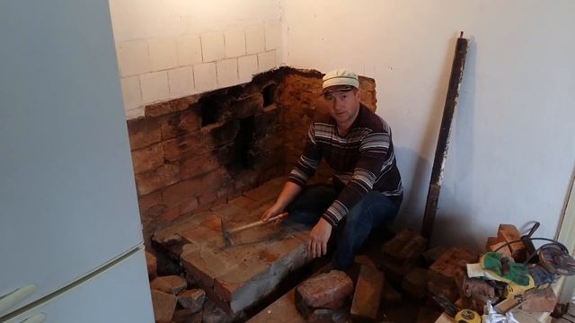 Постройка печи г. Ейск (продолжение) ч. 2 смотреть онлайн
