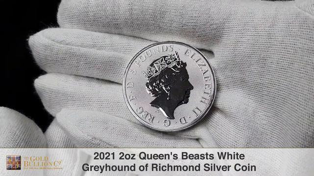 2021 2oz Queen's Beasts White Greyhound of Richmond Silver Coin I Buy Now смотреть онлайн