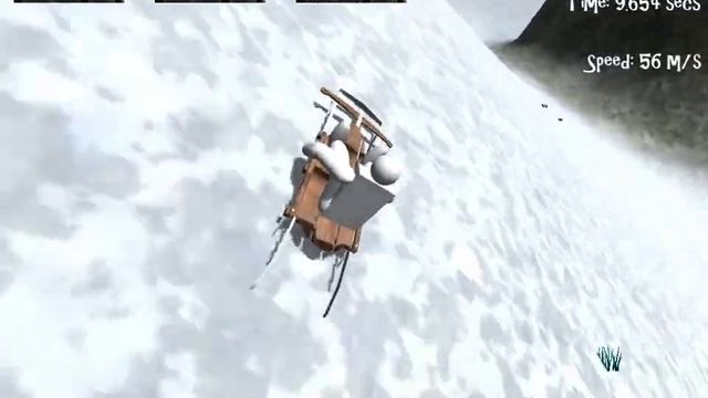 Extreme Luging 3D (Падение Человека) смотреть онлайн