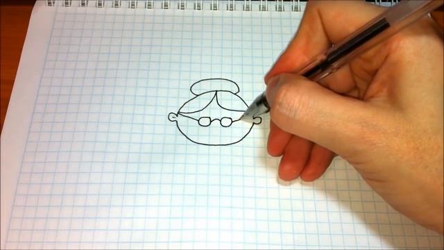 Простые рисунки #302 Бабушка