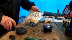 Обслуживание снегохода Yamaha Viking 540