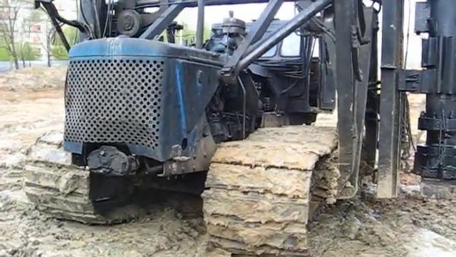 Установка СП-49 на базе трактора Т-100МБГП .avi смотреть онлайн