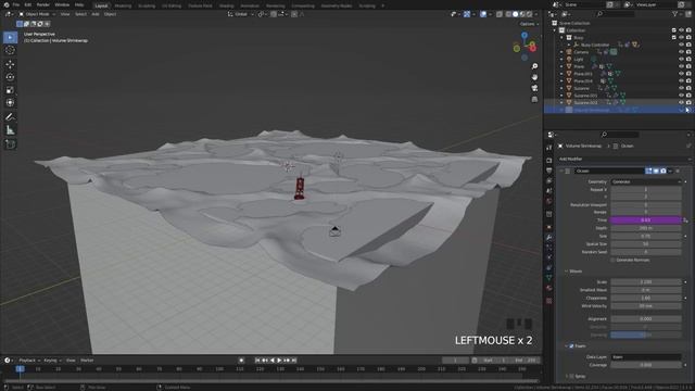 Blender Tutorial - Creating a Stormy Ocean смотреть онлайн