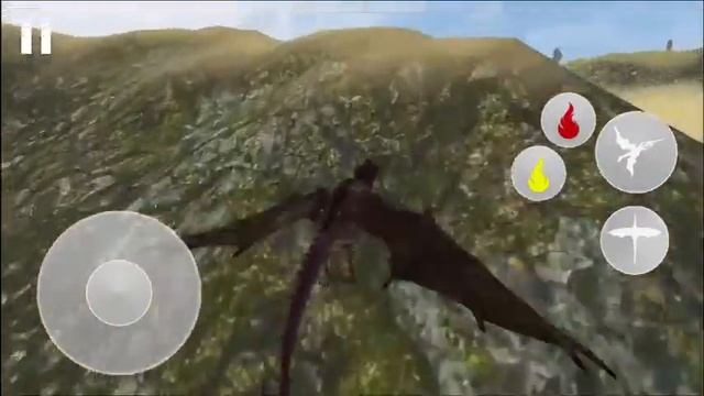 Flying Fury Dragon Simulator iOS / Android Gameplay смотреть онлайн
