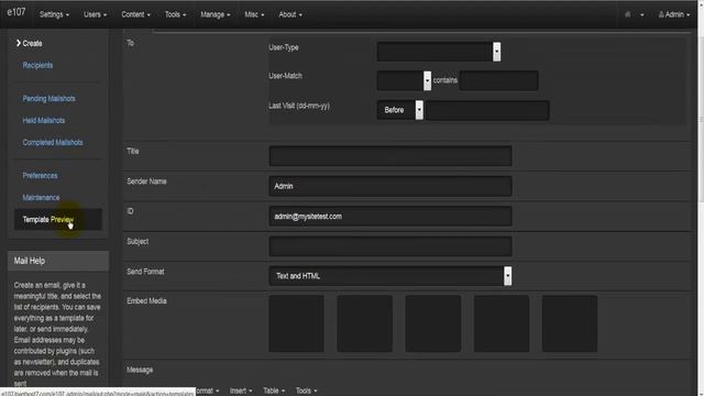 Users Menu: advanced commands #8 e107 tutorial for beginners смотреть онлайн