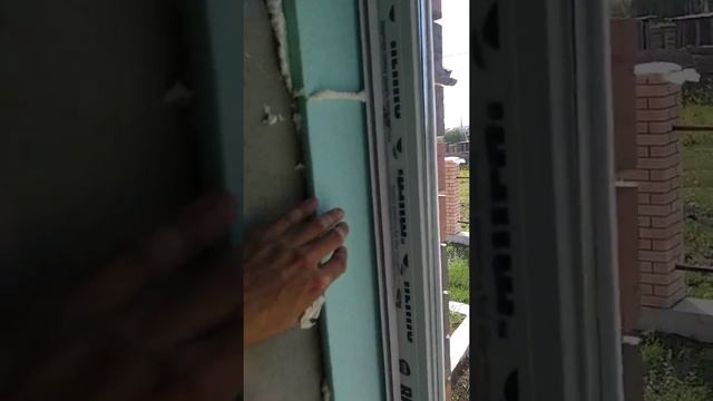 утеплённый откос, исключить конденсат на окнах