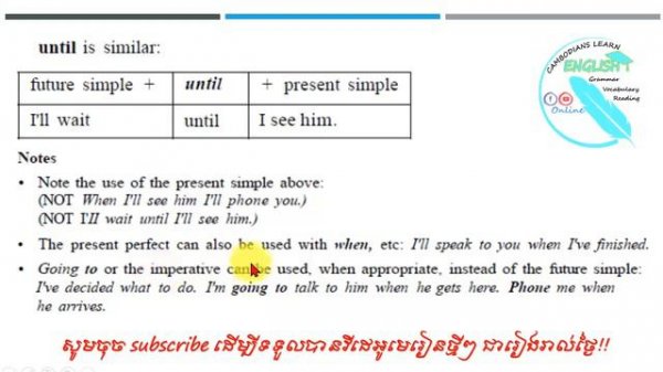 Lesson 53: Future Simple + when + present simple # Pre-intermediate Level