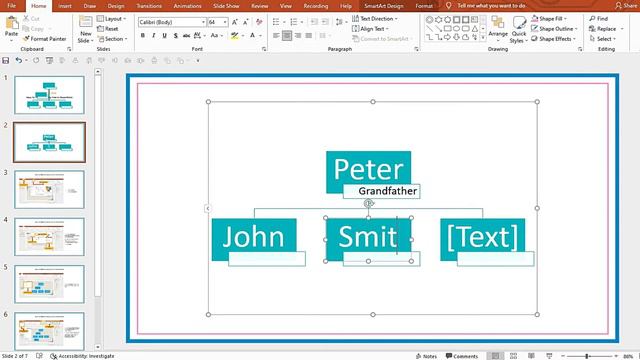 How To Make A Family Tree In PowerPoint смотреть онлайн
