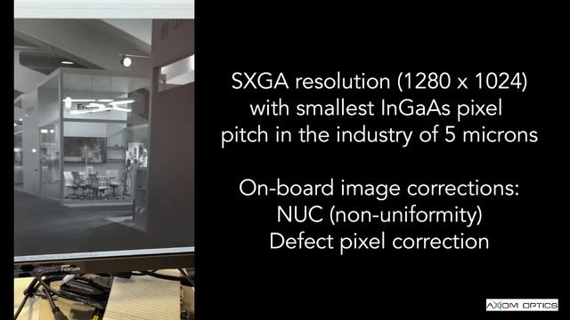 1.3MP SWIR camera with IMX990 - Goldeye G-130 смотреть онлайн