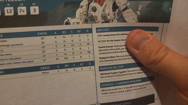 WARHAMMER 40K Review of the Tau Ghostkeel Battlesuit. It is something special! смотреть онлайн