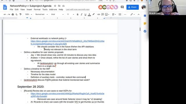 Network Policy API Bi-Weekly Meeting for 20201005 смотреть онлайн