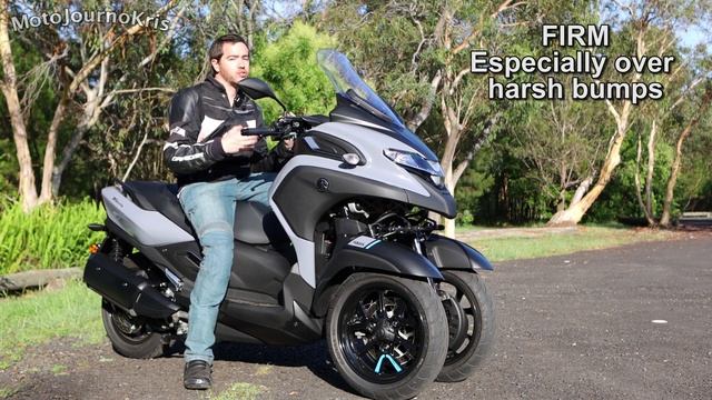 Yamaha Tricity 300 Ergonomics & Seat Height