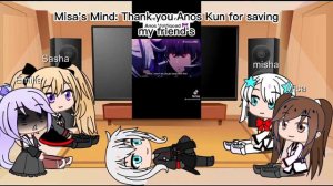 Misfit of the demon king academy react to Anos Voldigoad Part 1/2