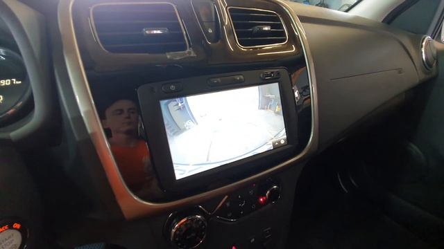 Renault Logan 2, StarLine E96v2. Кнопка старт-стоп смотреть онлайн