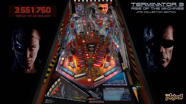 Terminator 3 (Stern 2003) | Visual Pinball X | Table Snapshot (Desktop Mode) смотреть онлайн