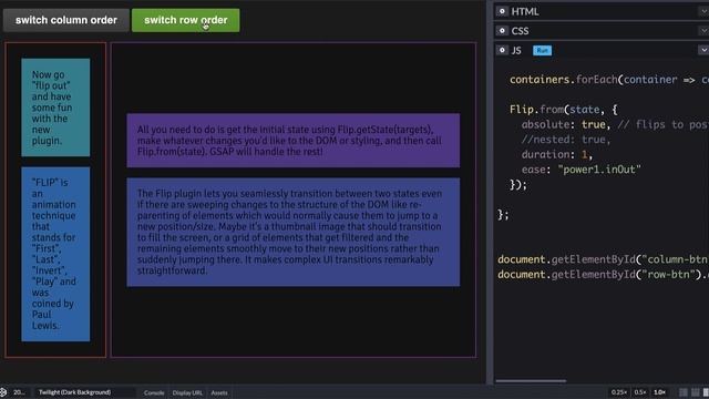 Introducing Flip Plugin For GSAP