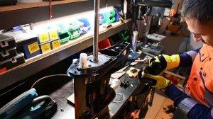 Mercury 60 ELPT EFI Сервис 100/300 моточасов. Part 3. Замена крыльчатки охлаждения (impeller)