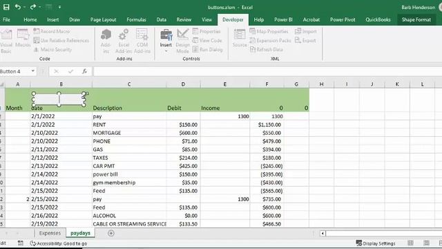 How to create a button linked to a macro in Excel смотреть онлайн