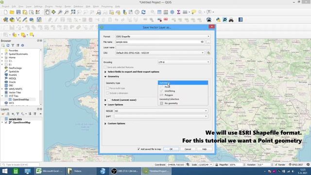 QGIS Tutorial - How to Assign geometry to CSV data смотреть онлайн