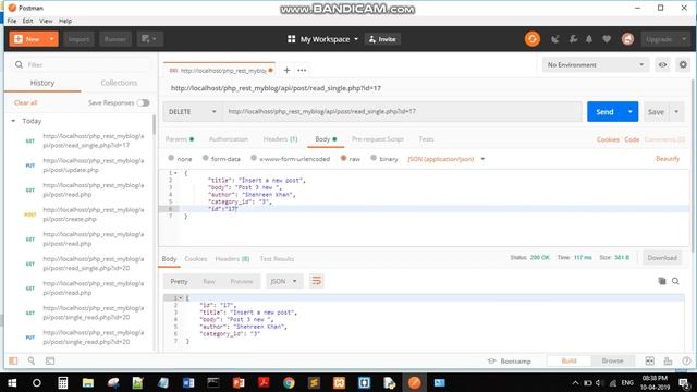 REST API using PHP смотреть онлайн
