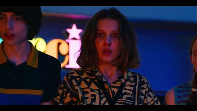 Stranger Things Season 3 - Eleven Saves Dustin,Steve,Robin,Erica - Car Scene смотреть онлайн
