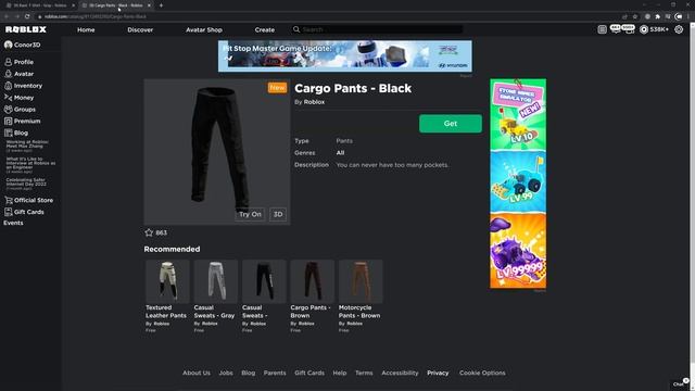 [FREE ITEMS] How to get ANOTHER FREE LAYERED T-SHIRT and PANTS | Roblox смотреть онлайн