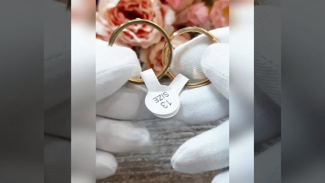 Обручальные кольца из титановой стали. смотреть онлайн