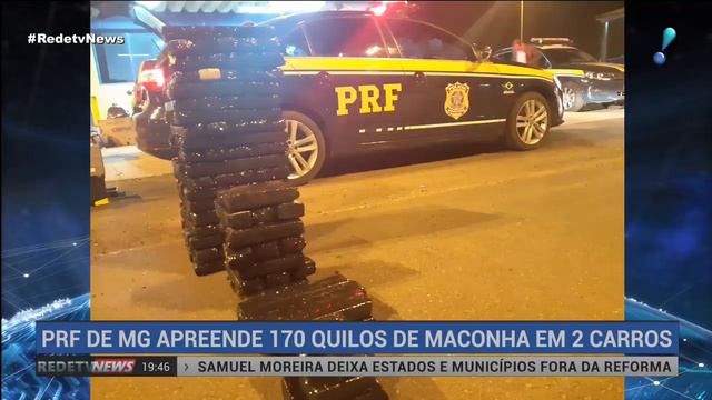 PRF de MG apreende 50 kg de maconha em carro que levava três crianças смотреть онлайн