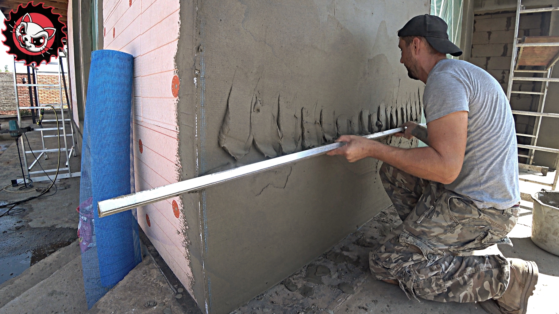 Штукатурный фасад на утеплитель, насколько это сложно!? смотреть онлайн